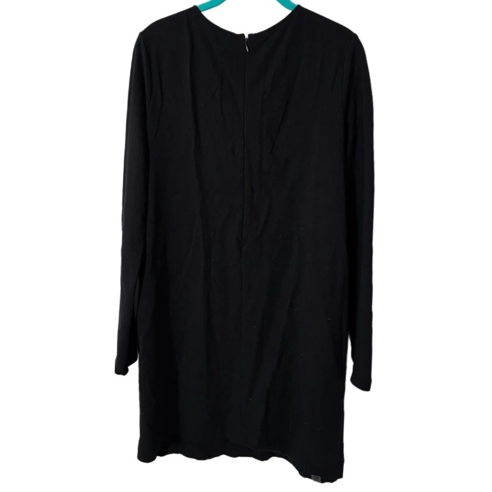 Sunday Best Aritzia Eliza Long Sleeve Ponte Ruffle Dress - Picture 7 of 11